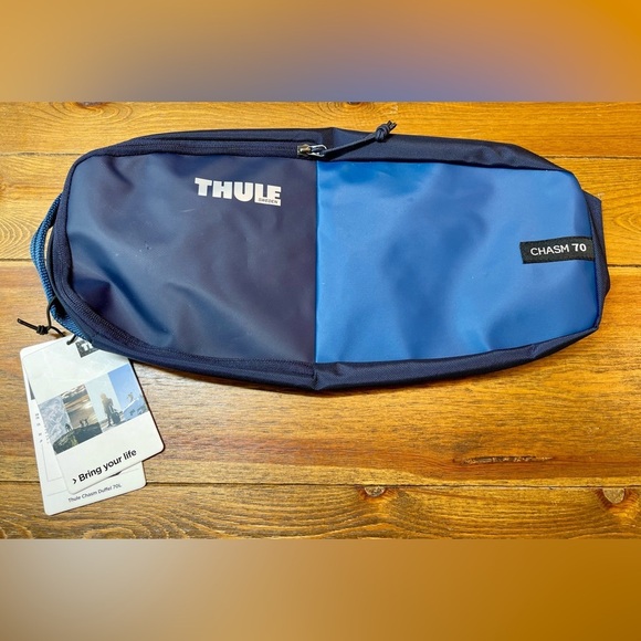 THULE 70 | Chasm 70 Stuff Sack Only | Carry Handle | Blue & Navy NWT - Picture 1 of 3